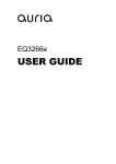 Auria EQ3266e User guide