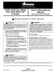 Amana GCIS Specifications