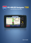 ALK navigator 740 User`s guide
