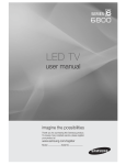 Samsung UN55C6800 User manual