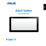 Asus P1801 User manual