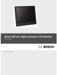 Bosch UML-202 Instruction manual