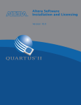 Altera Ethernet Blaster Communications Cable Specifications