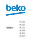 Beko CWB 9710 User manual