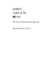 Electrolux 1583-8 TK Operating instructions