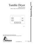 Programming for Tumble Dryer