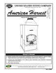 United States Stove 6110 Owner`s manual