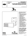 Carrier AQUAZONE 50RLP Product data