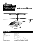 Ares CHRONOS CX 75 Instruction manual