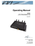 Microhard Systems VIP4G Installation manual