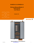 Weidmuller WI-MOD-E-G User manual