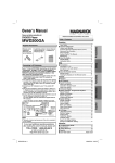 Magnavox MWD200GA Owner`s manual