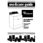 Whirlpool LE581OXP Operating instructions