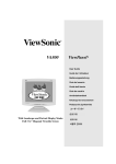 ViewSonic VA800 User guide