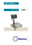 Baxtran CWP User`s manual