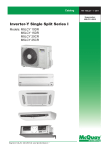 McQuay GZ 035AM Specifications