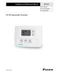 Daikin MT 180 Specifications