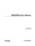 Motorola ColdFire MCF5282 User`s manual