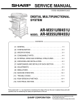 Sharp AR-M351U Service manual