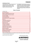 Scotsman FME800R Service manual