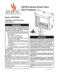MHSC KSTDV500 Operating instructions
