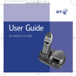 BT Freestyle 2500 User guide