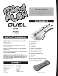 Mind Flex Duel Instruction manual