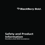 Blackberry Bold 9650 Specifications