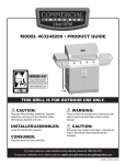 Char-Broil 463248208 Product guide