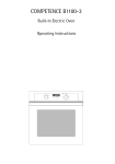 Electrolux B1100-5 Operating instructions