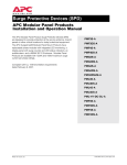 APC SURGEARREST PMF3S-A Instruction manual