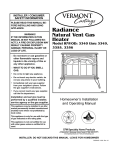 Vermont Castings 3356 4409 410 Operating instructions