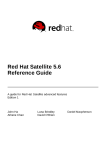 Red Hat NETWORK SATELLITE SERVER 3.7 Installation guide