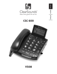 ClearSounds TALK500 V508 User guide