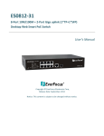 EverFocus ES0812-31 User`s manual