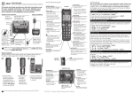 AT&T CRL82212 User`s manual