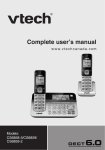 VTech CS6858-3 User`s manual