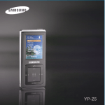 Samsung YP-T6VG Product specifications
