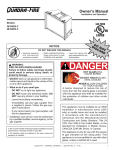 Quadra-Fire QFI35FB-C Owner`s manual