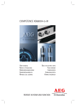 AEG COMPETENCE B3190-1 User manual