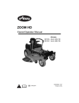 Ariens 991039 - Zoom 2452 HD Specifications