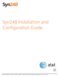 AT&T SB35025 Specifications