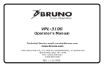 American Audio VLP - REV 9-10 Operator`s manual