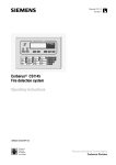 Siemens B2Q191 Operating instructions