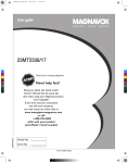 Magnavox 23MT2336/17 Owner`s manual