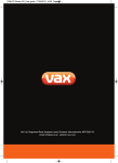 Vax C88-CX series User guide