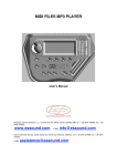 Electronic Sound Solutions M-BLASTER User`s manual