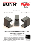 Bunn COMBO BREWER Service manual