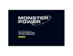 Monster Cable POWERCENTER HTFS500 Owner`s manual