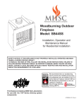 MHSC SB44SS Specifications